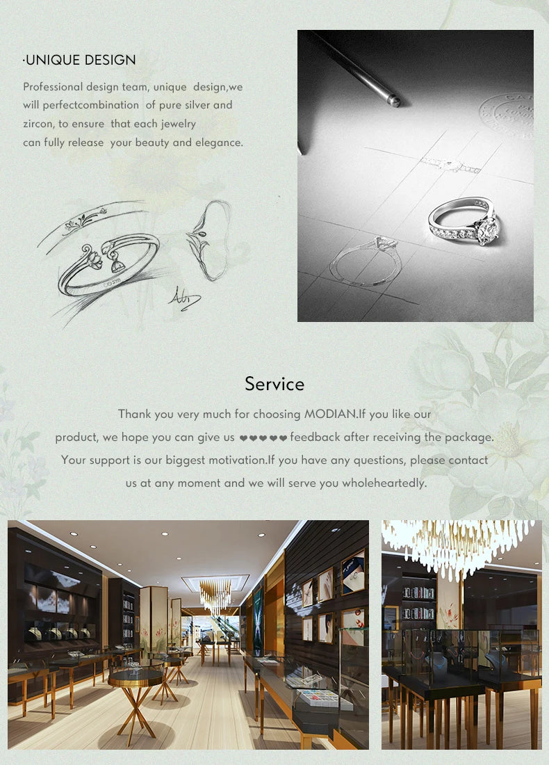 미라리사 정교한 럭셔리 마키즈 컷 CZ 반지 925 스털링 실버