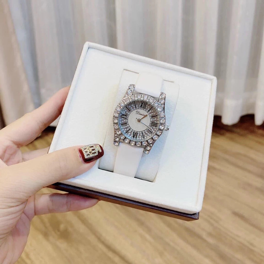 Dimini Luxury Women’s Watch with Soft Leather Strap