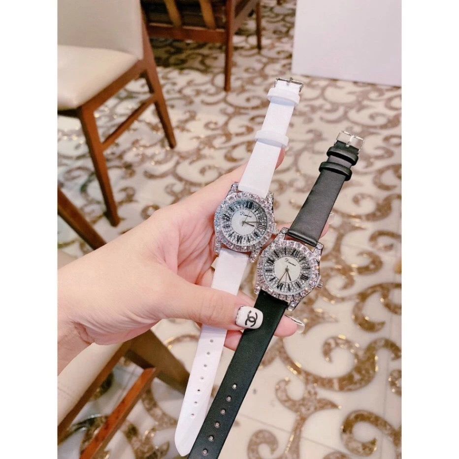 Dimini Luxury Women’s Watch with Soft Leather Strap